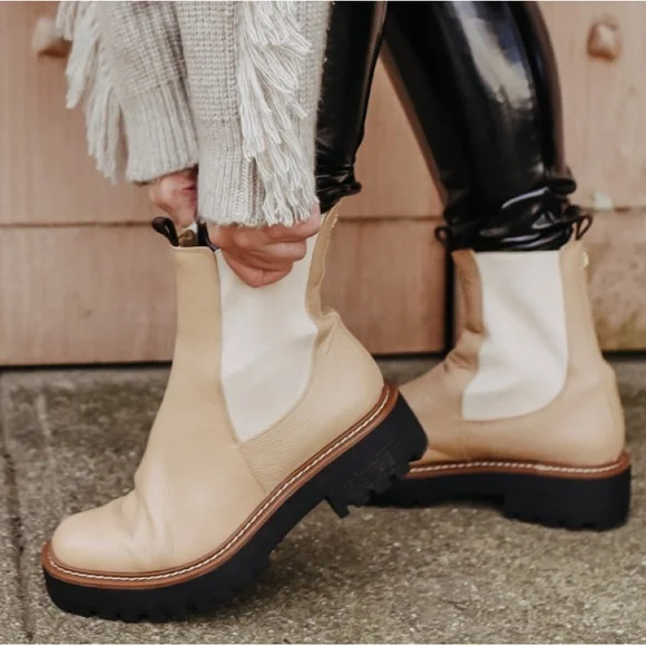 sam edelman laguna tobacco Waterproof Chelsea Boot - Antico Gray elastic gore inset Synthetic upper Sam Edelman Laguna Boots |